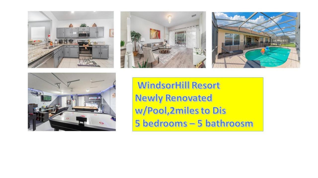Windsor Hill Cheerful Villa W Pool 2Miles To Dis Orlando Esterno foto
